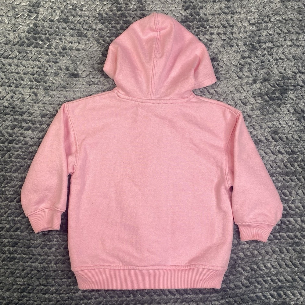 Tar Heels University Of North Carolina Pink Toddler Zip Up Embroidered 24M - Picture 2 of 8